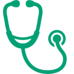 Grafik: Stethoskop – ambulante Leistungen in der privaten Krankenversicherung (PKV).