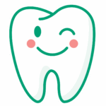 Grafik: Zahn mit Gesicht – zahnärztliche Leistungen in der privaten Krankenversicherung (PKV).
